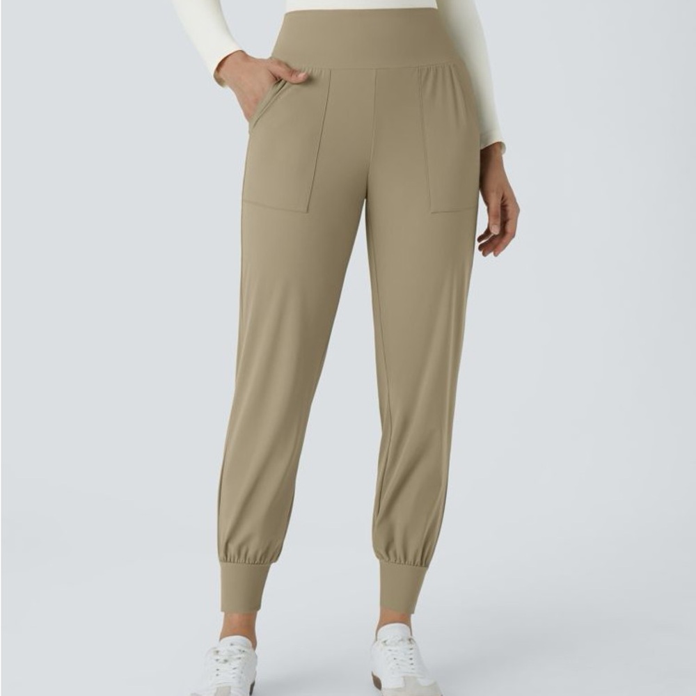 HALARA Light Grey High Waist Joggers